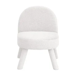 ABICA Fauteuil en tissu bouclette