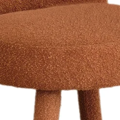 ABICA Fauteuil en tissu bouclette