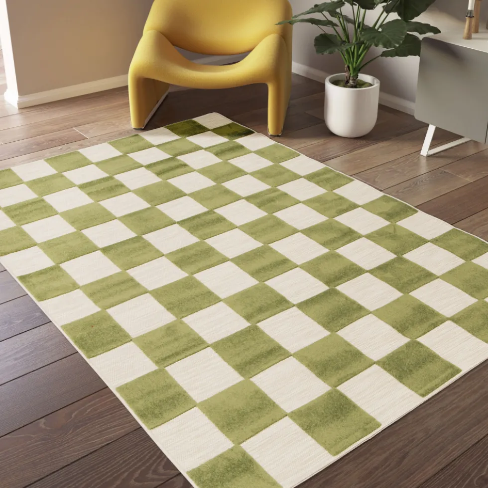 Addo – Tapis intérieur et extérieur à motif géométrique