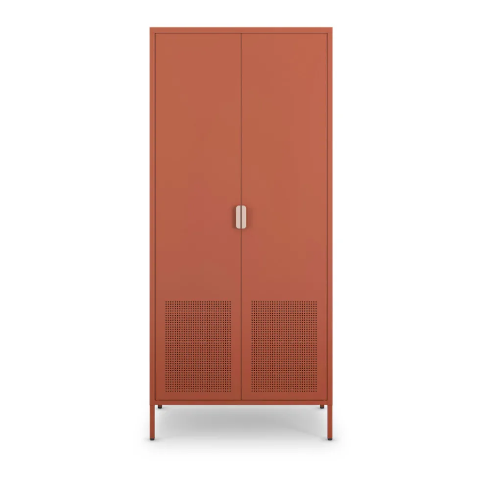ADEL Armoire 2 portes en métal H180cm