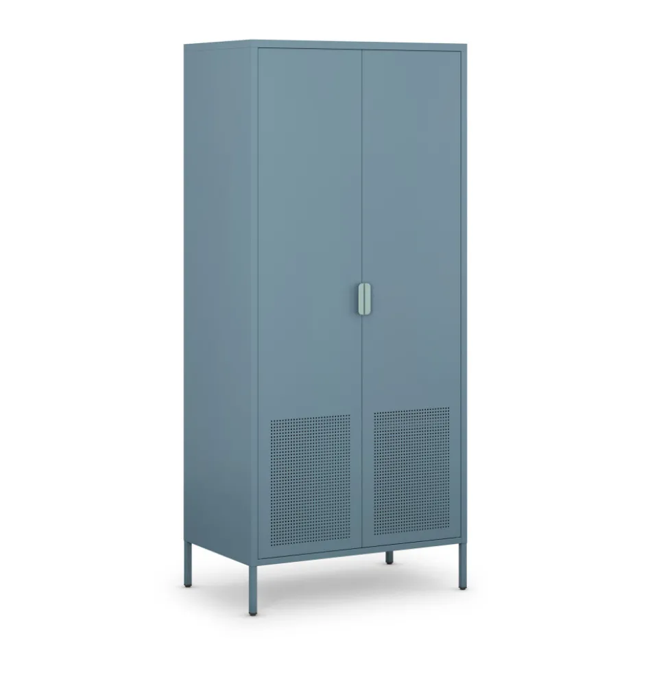 ADEL Armoire 2 portes en métal H180cm