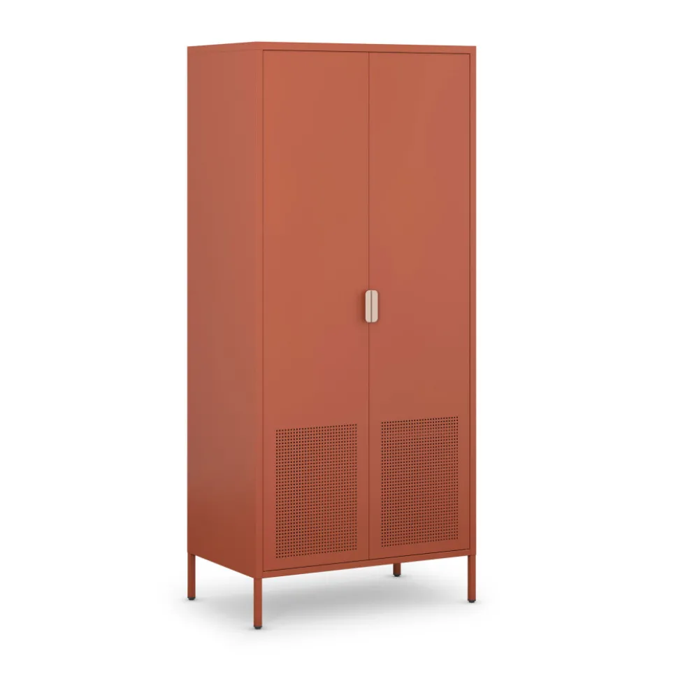 ADEL Armoire 2 portes en métal H180cm