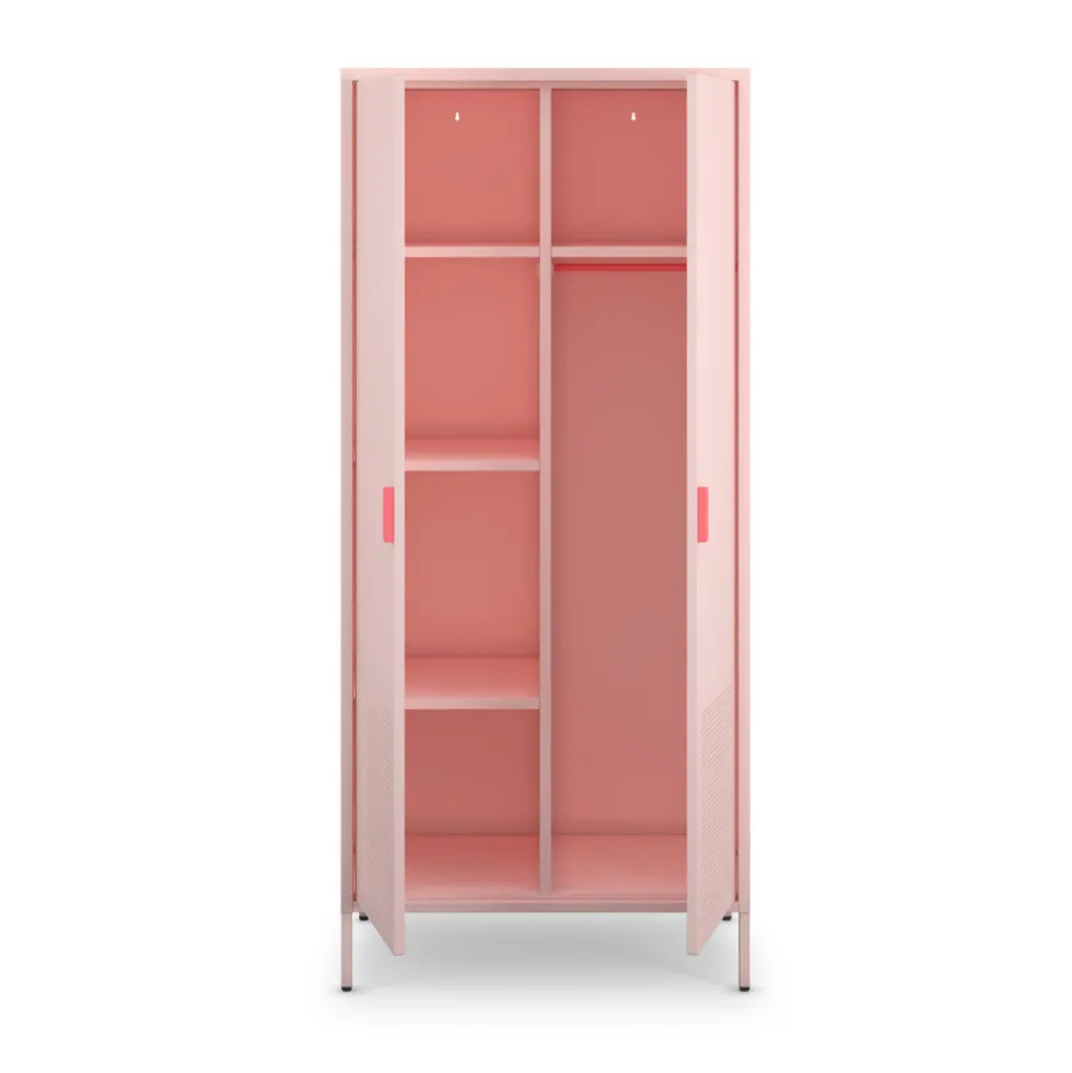 ADEL Armoire 2 portes en métal H180cm