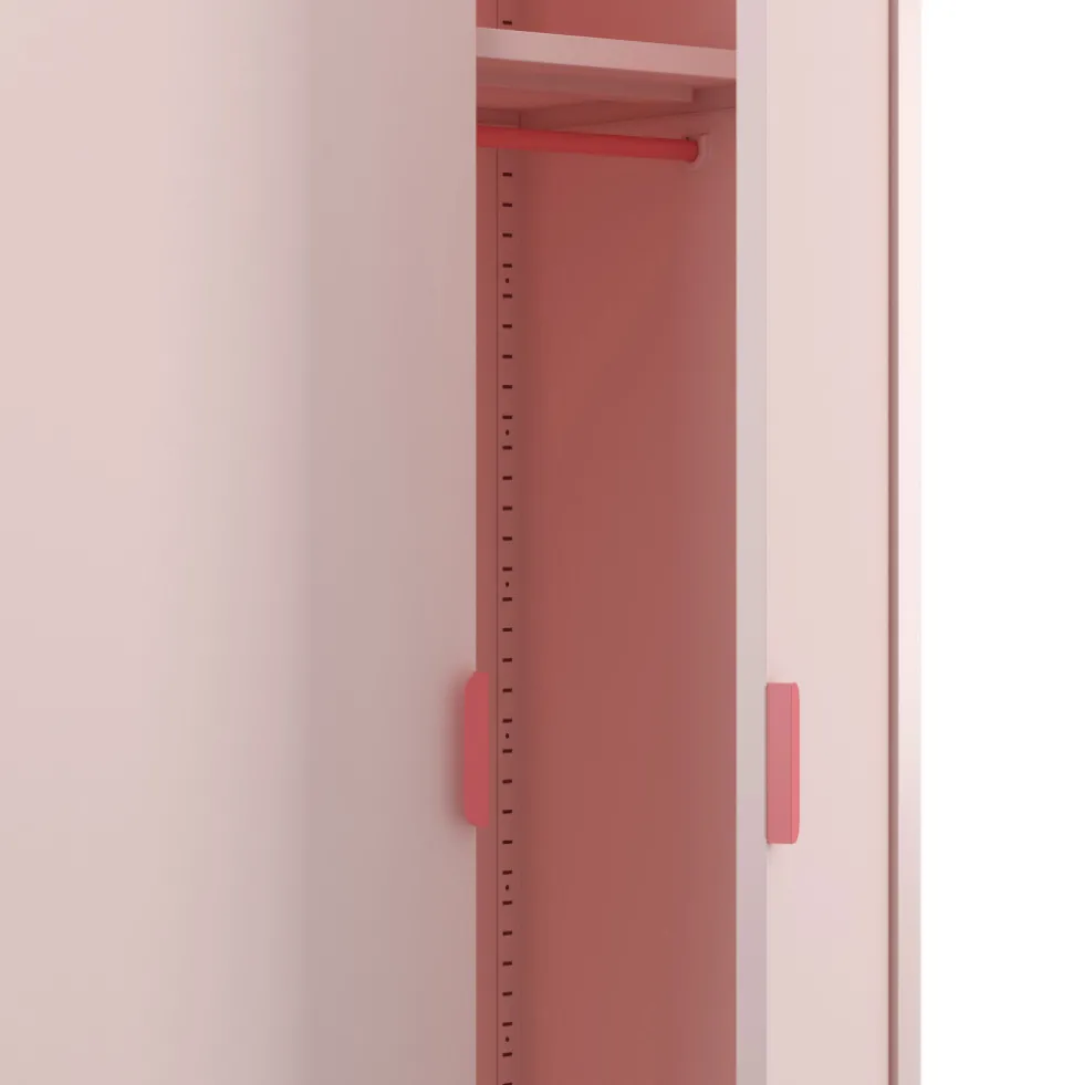 ADEL Armoire 2 portes en métal H180cm
