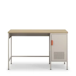 ADEL Bureau 1 porte en métal L120cm