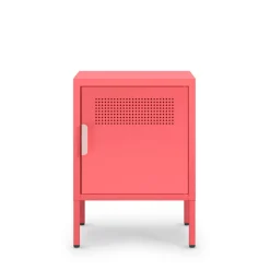 ADEL Table de chevet 1 porte en métal L40cm