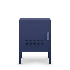 ADEL Table de chevet 1 porte en métal L40cm
