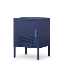 ADEL Table de chevet 1 porte en métal L40cm