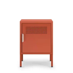 ADEL Table de chevet 1 porte en métal L40cm