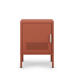 ADEL Table de chevet 1 porte en métal L40cm
