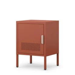 ADEL Table de chevet 1 porte en métal L40cm