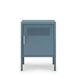 ADEL Table de chevet 1 porte en métal L40cm