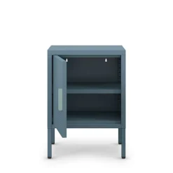 ADEL Table de chevet 1 porte en métal L40cm