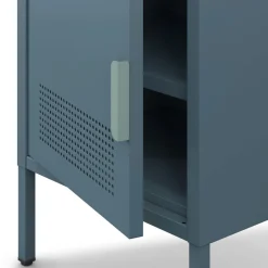 ADEL Table de chevet 1 porte en métal L40cm