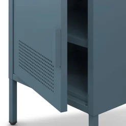 ADEL Table de chevet 1 porte en métal L40cm