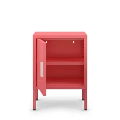 ADEL Table de chevet 1 porte en métal L40cm