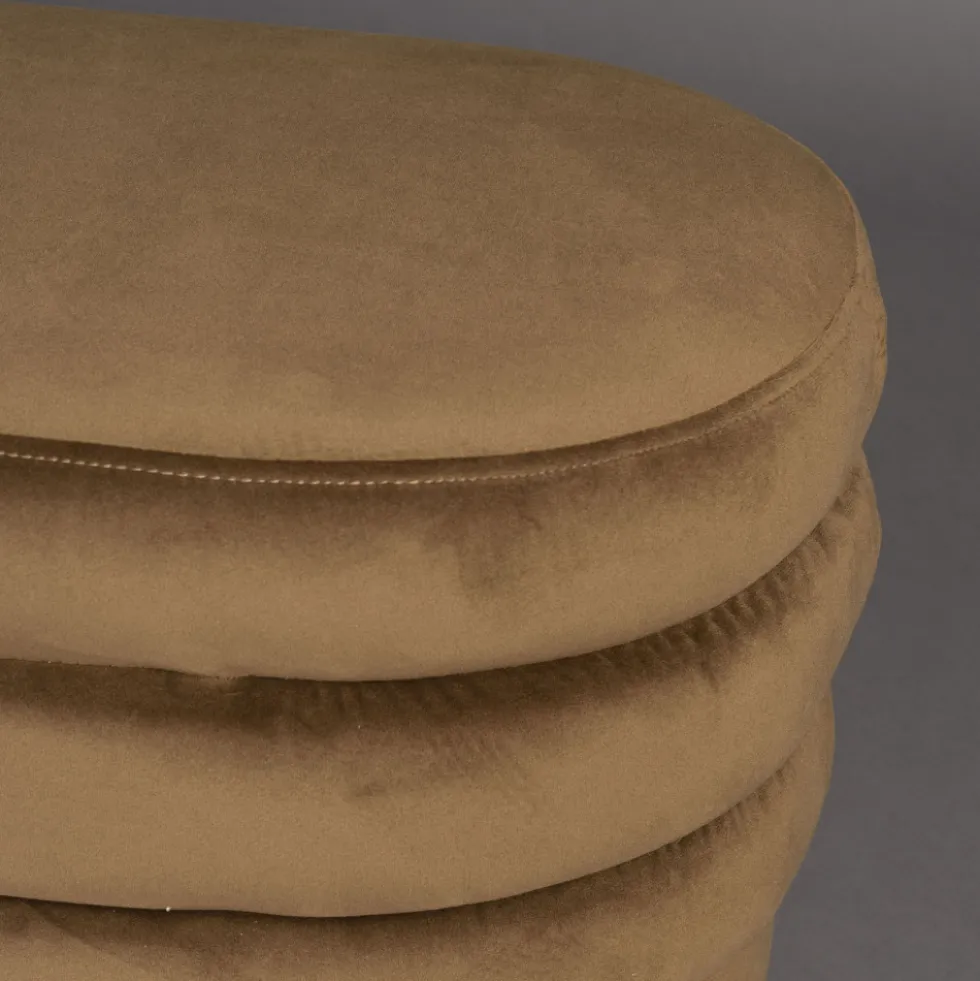 ADITI Banc en velours L93cm