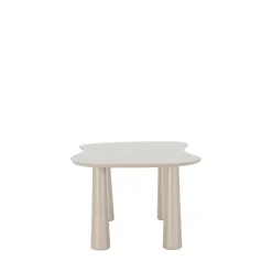 ADRINE Table à manger 8 personnes organique en bois