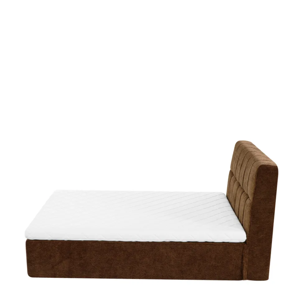 AIR NEST Lit complet compressé boxspring en tissu 140x190cm