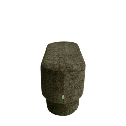 ARLO Banc arrondie en tissu bouclette L92cm