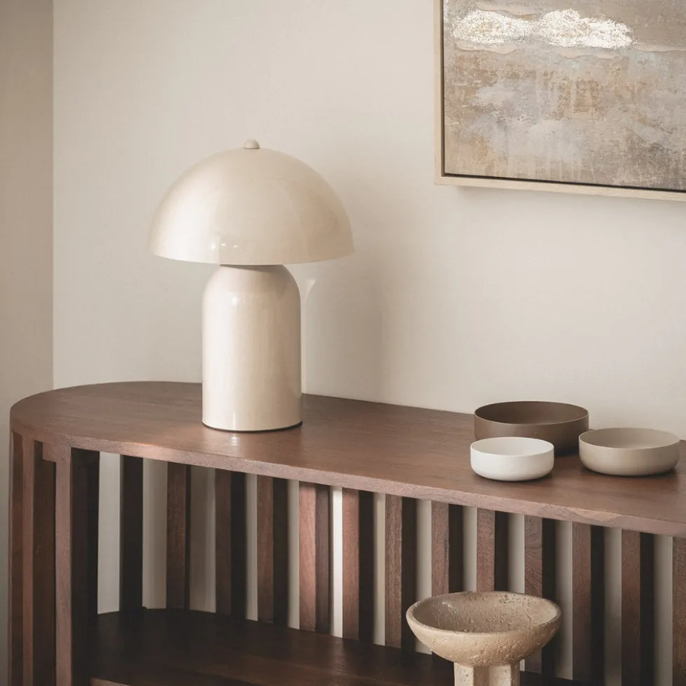 ARTO Lampe à poser champignon en métal