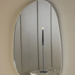 ASKERSUND Miroir organique en aluminium 65x40cm