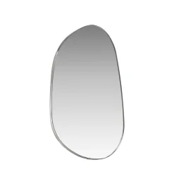 ASKERSUND Miroir organique en aluminium 65x40cm