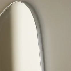 ASKERSUND Miroir organique en aluminium 65x40cm