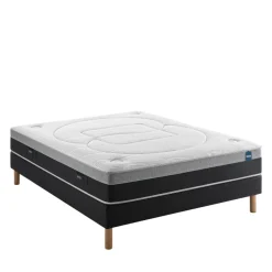 ASTRION Matelas à ressorts mousse mémoire de forme, accueil enveloppant