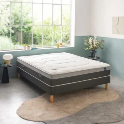 ASTRION Matelas à ressorts mousse mémoire de forme, accueil enveloppant