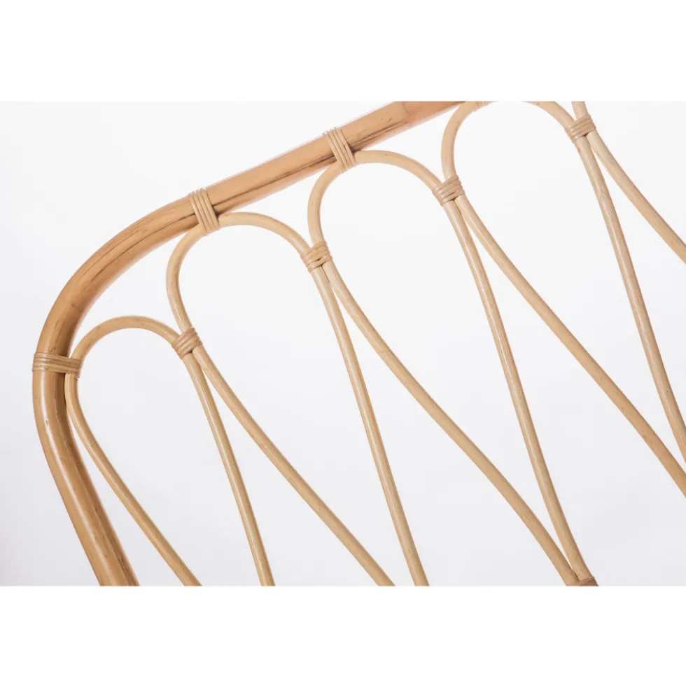 ATILAN Tête de lit en rotin 148cm