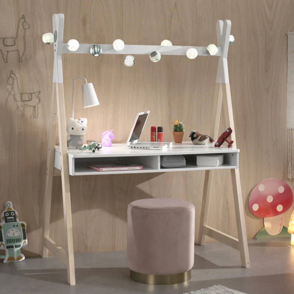 AULIA Bureau enfant en bois