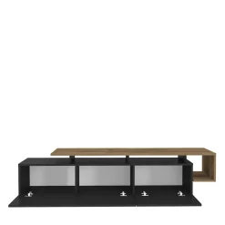 AXIS Meuble TV 2 portes en bois L180cm