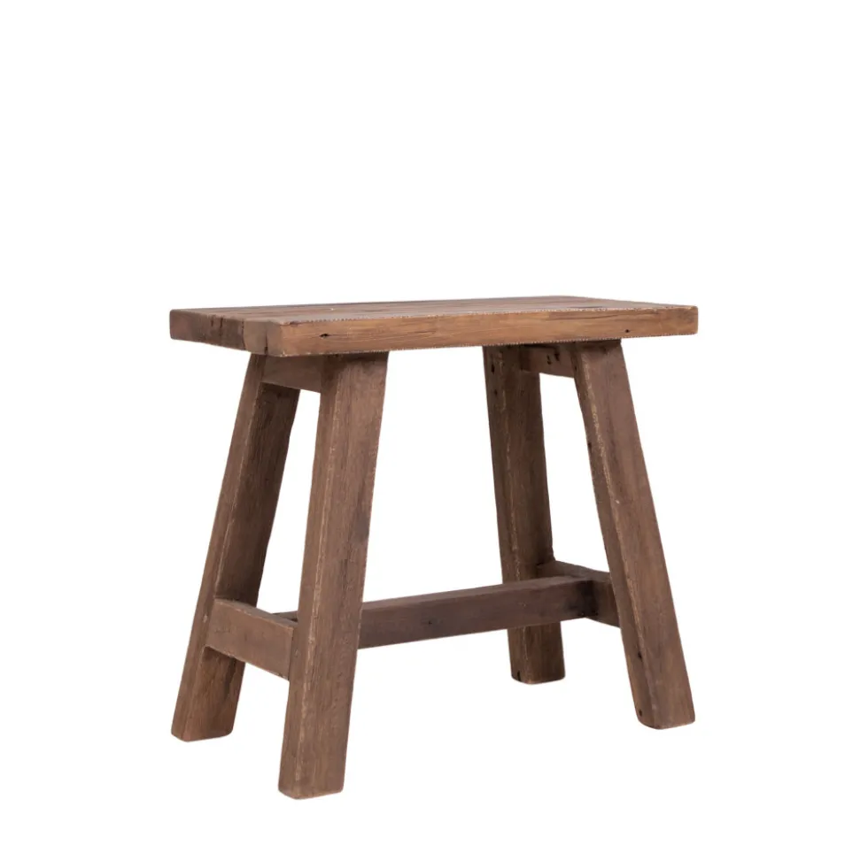 BARCELONA Tabouret en teck H45cm