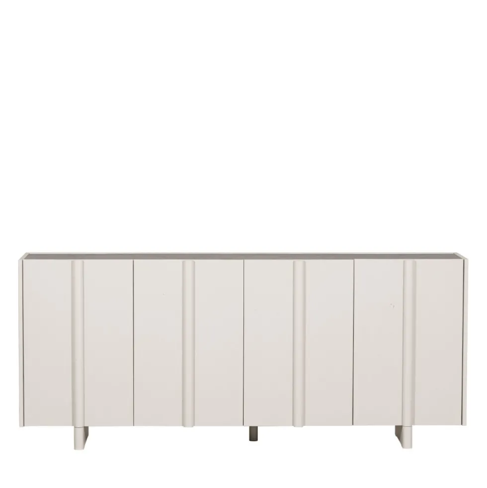 BASU Buffet 4 portes en bois L200cm