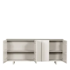 BASU Buffet 4 portes en bois L200cm