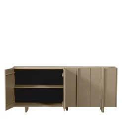 BASU Buffet 4 portes en bois L200cm