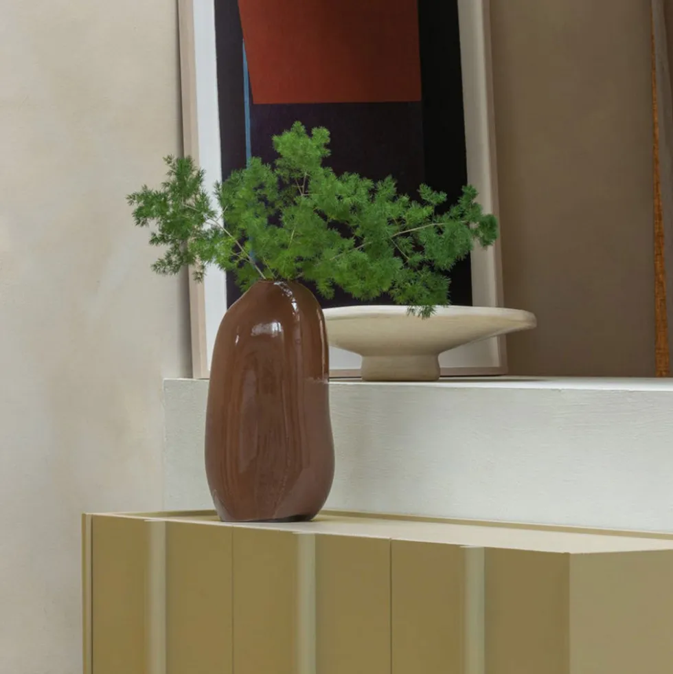 BASU Meuble TV 3 portes en bois L152cm