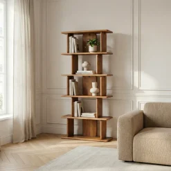 BATAM Étagère en bois massif H180cm
