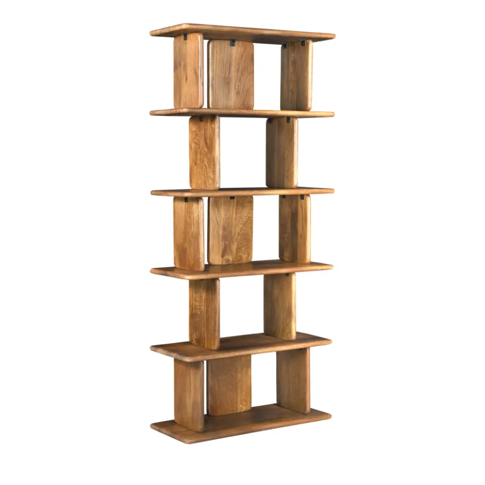 BATAM Étagère en bois massif H180cm