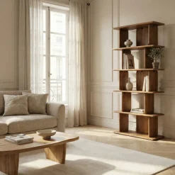 BATAM Étagère en bois massif H180cm