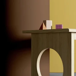 BAU Bureau design en bois 1 tiroir