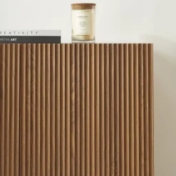 BELLY Buffet 3 portes en bois L140cm