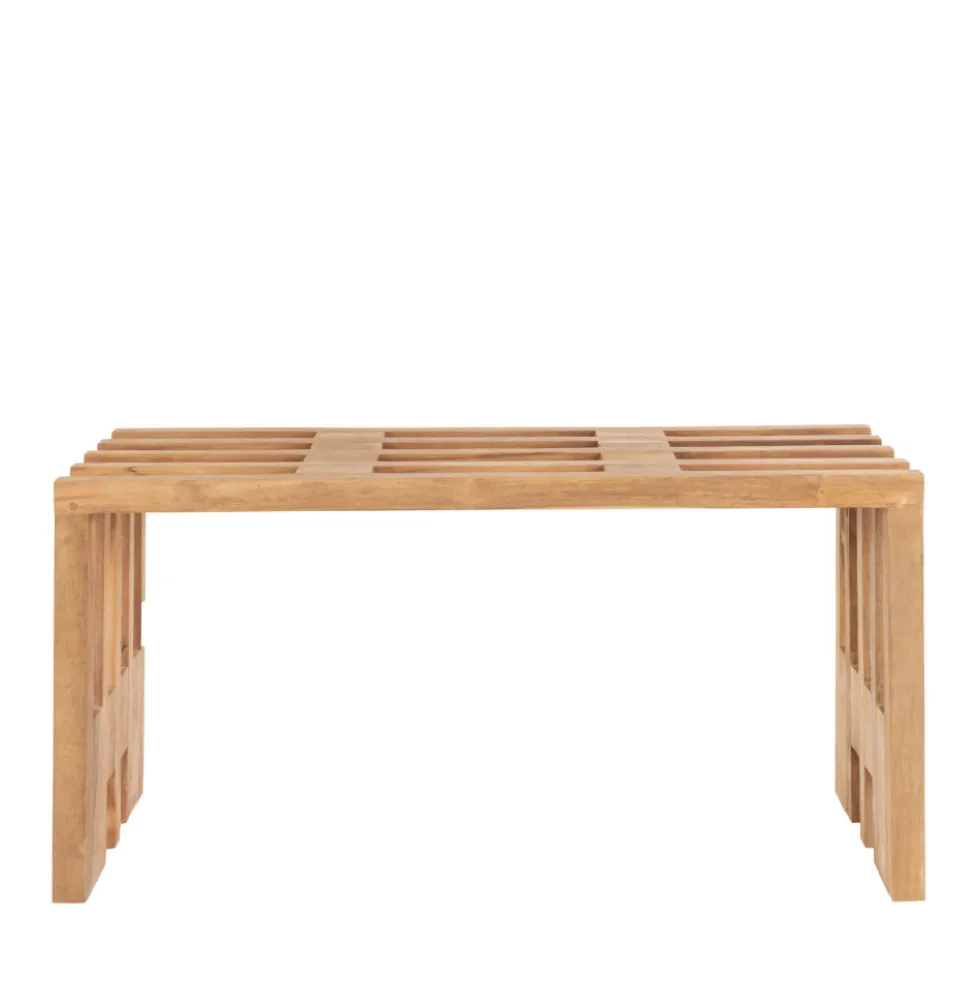 BENIDORM Banc en teck L90cm