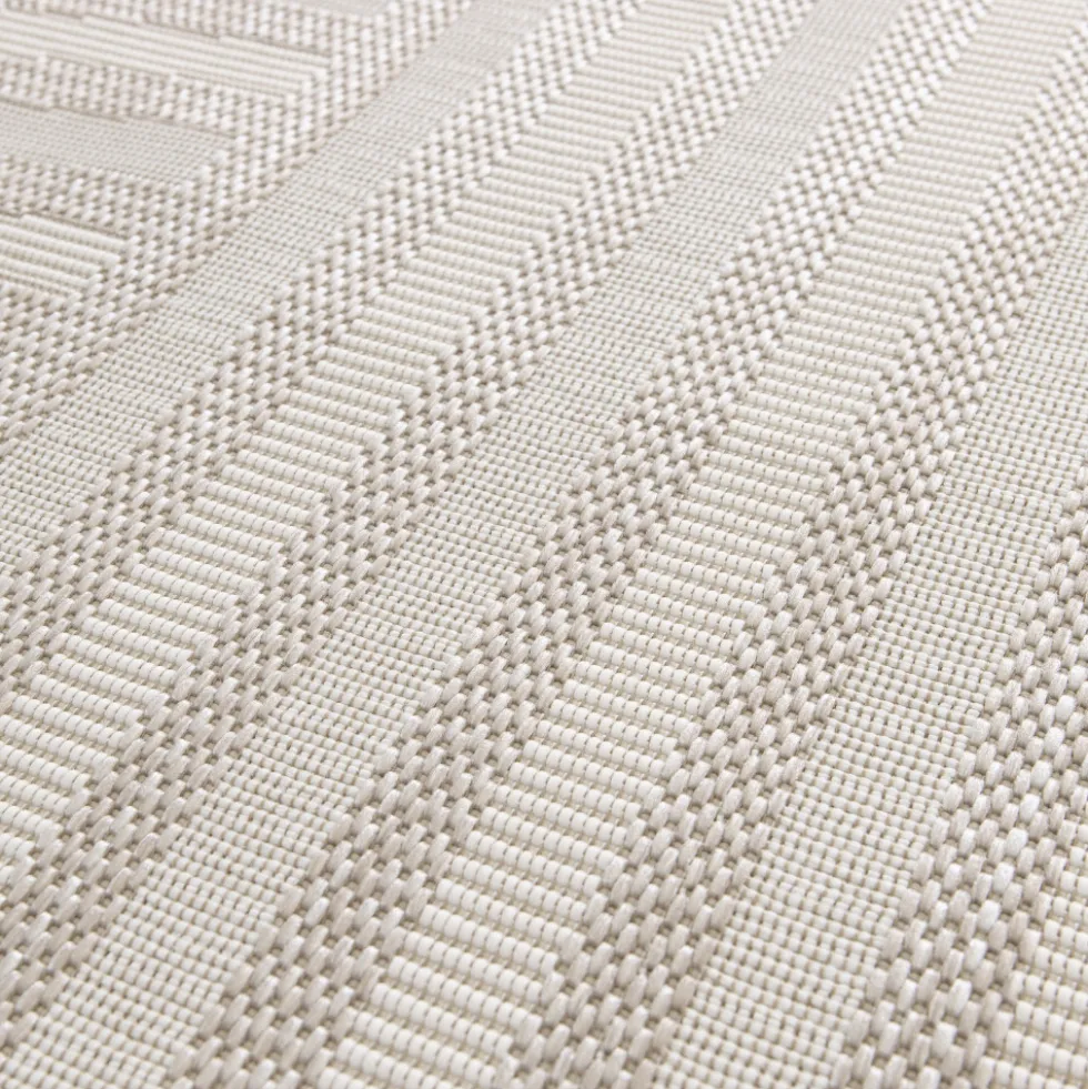 BIZANA Tapis d’extérieur à motif géométrique