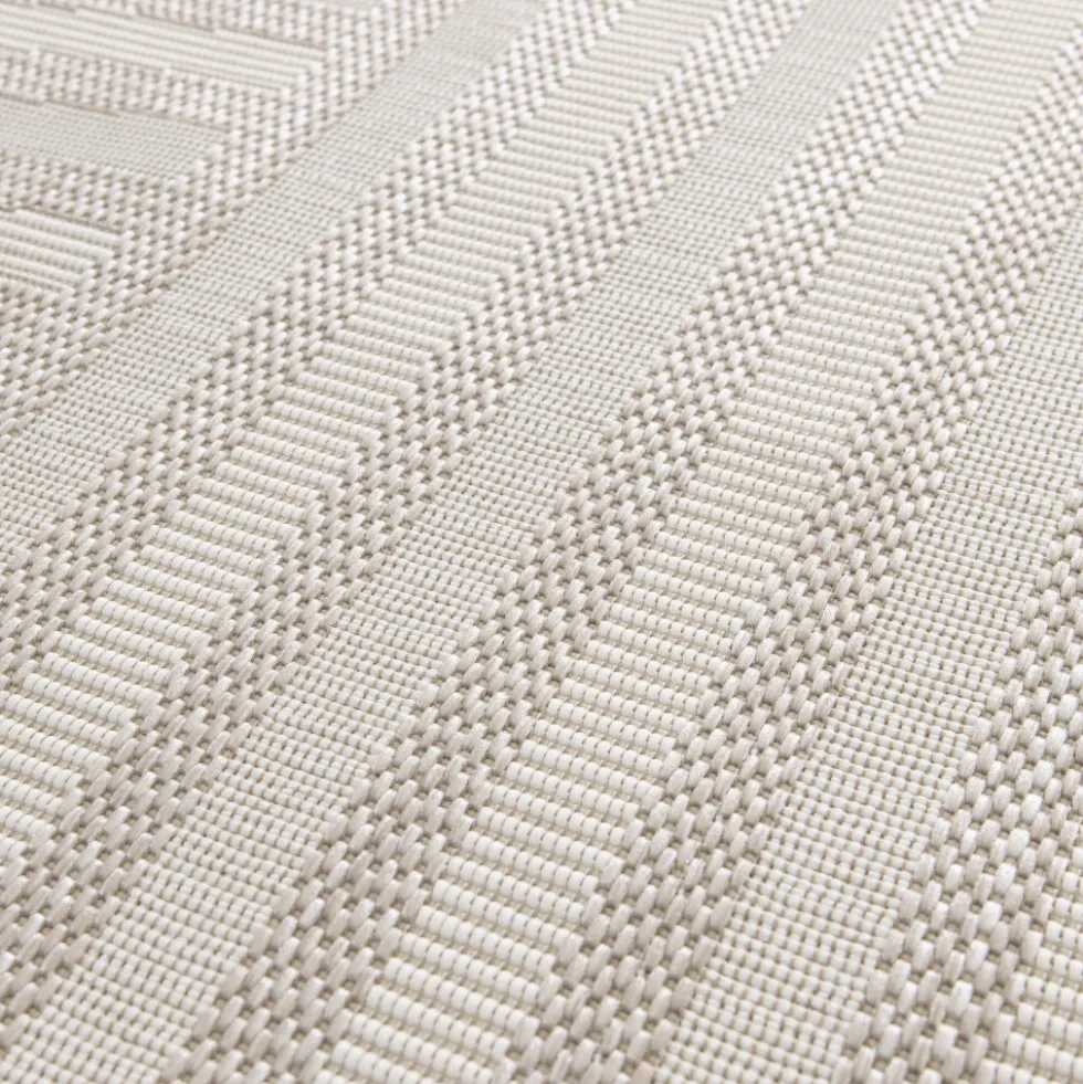BIZANA Tapis d’extérieur à motif géométrique