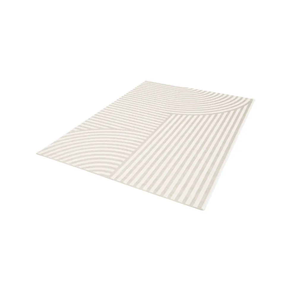 BIZANA Tapis d’extérieur à motif géométrique