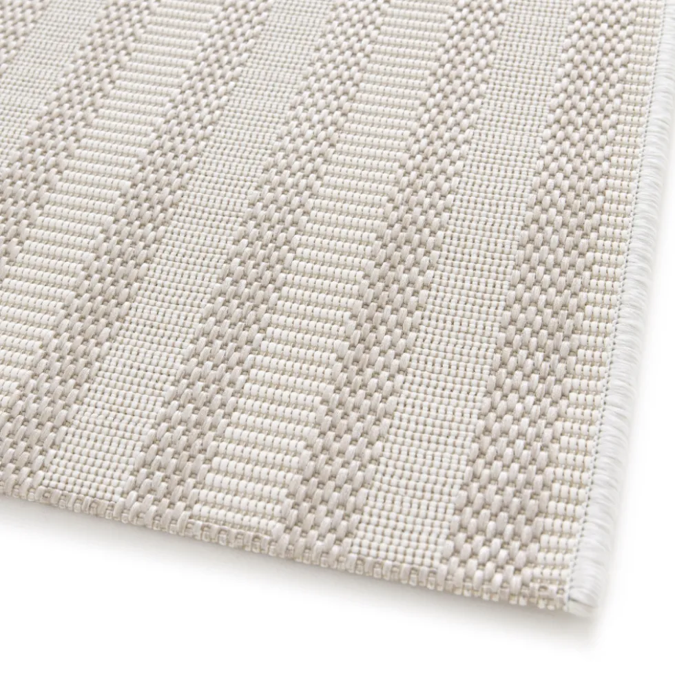 BIZANA Tapis d’extérieur à motif géométrique