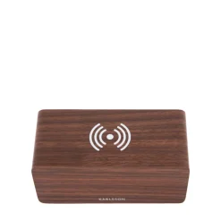 BLOCK Réveil en bois avec chargeur téléphone