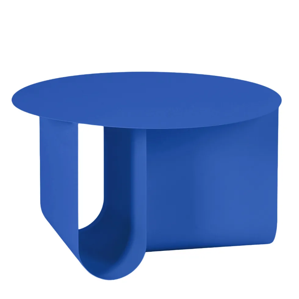 BLUM Table basse ronde en métal ø60cm